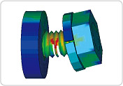 ボルトの弾塑性解析例